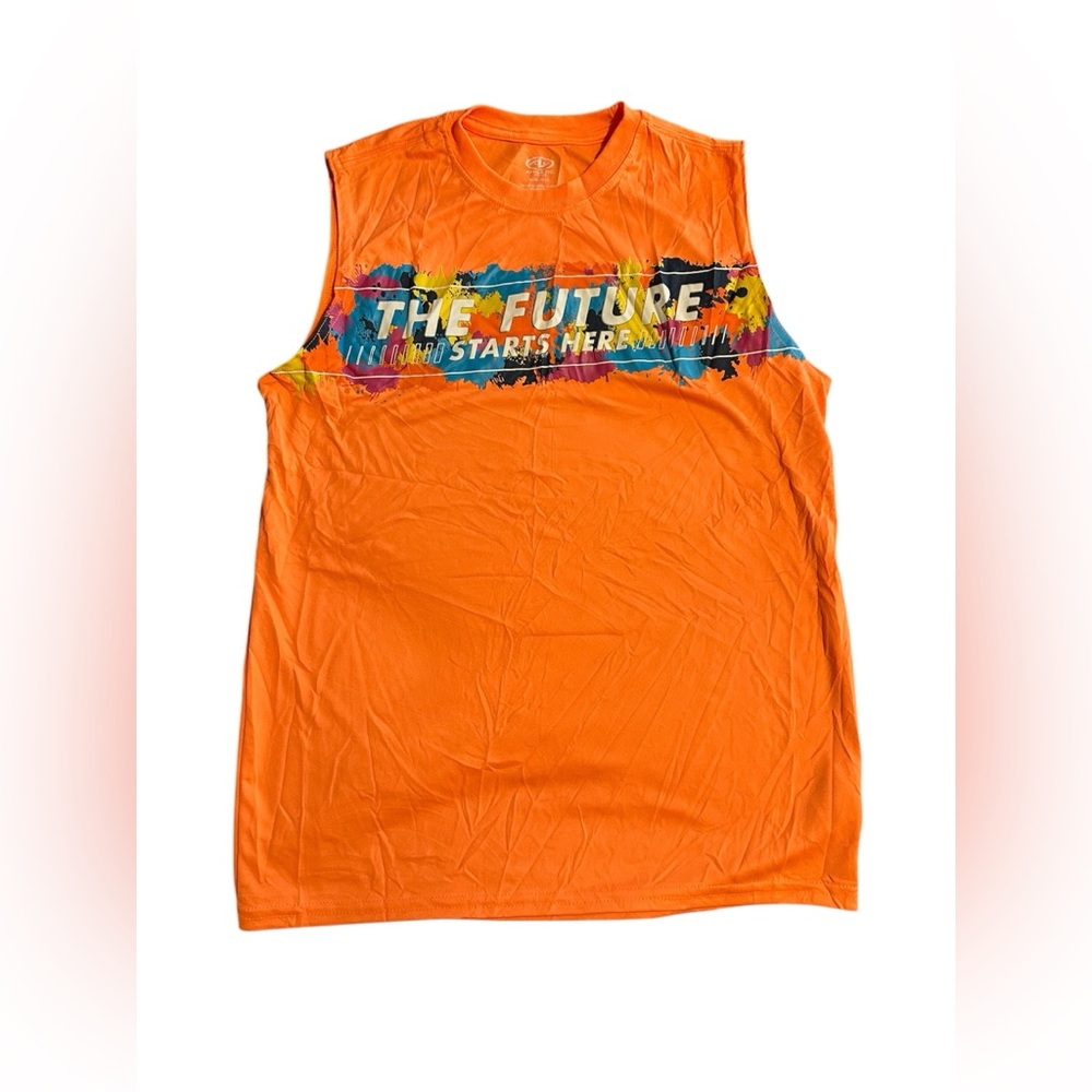 Athletic Works Orange Tank Top